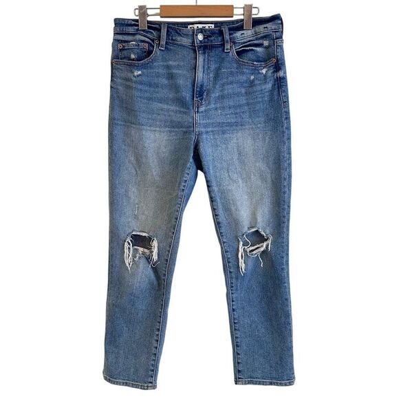 Daze Denim Tough Love Distressed High Waisted Jeans Size 30 - Picture 2 of 9